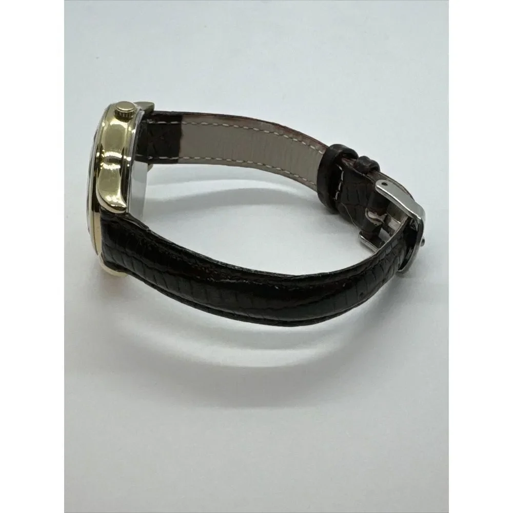 Fossil Laney BQ3391 Women's Leather Strap Analog Dial Quartz Wrist Watch JNA312